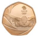 2016 Team GB 50p UK Coin Proof Boxed