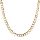 9ct Yellow Gold Curb Chain 22"