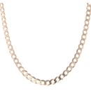 9ct Yellow Gold Curb Chain 20"