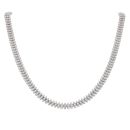 18ct White Gold 11.18ct Brilliant Cut Diamond Fancy Chain 16"