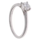 Platinum 0.50ct Brilliant Cut Diamond Solitaire Ring