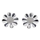 Silver Daisy Stud Earrings