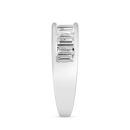 9ct White Gold 1.10ct Baguette Diamond Eternity Ring Lab Grown
