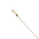 18ct Yellow Gold Patterned Clover Bracelet 8"