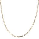 9ct Yellow Gold Figaro Chain 20"
