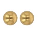 22ct Yellow Gold Ball Stud Earrings