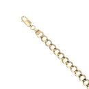 9ct Yellow Gold 8.5" Curb Bracelet