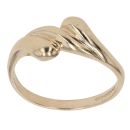 9ct Yellow Gold Wave Twist Fancy Ring