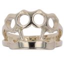 9ct Yellow Gold Knuckle Duster Signet Ring