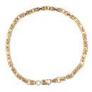 9ct Yellow Gold Byzantine Bracelet 8.5"