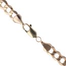 9ct Yellow Gold Curb Chain 22"