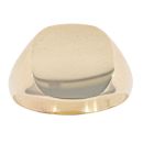 9ct Yellow Gold Plain Signet Ring