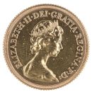 1981 Elizabeth II Decimal Portrait UK Full Sovereign Coin