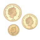 2019 First Evere New Zealand Sovereign Prestige Set of 3 Coins Proof Boxed