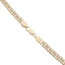 9ct Yellow Gold Double Curb Chain 22"