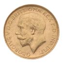 1918 George V Large Head Australia Full Sovereign Coin