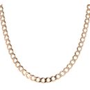 9ct Yellow Gold Curb Chain 18"
