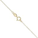 18ct Yellow Gold 0.40ct Pear Cut Diamond Solitaire Pendant and Chain 18"