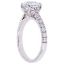 Platinum 1.75ct Brilliant Cut Lab Grown Diamond Solitaire Ring