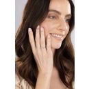 9ct Yellow Gold 0.70ct Lab Grown Diamond Emerald Cut Eternity Ring