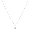 18ct Yellow Gold 0.60ct Diamond Pendant and Chain