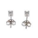 9ct White Gold 0.19ct Diamond Earrings by Anya Belle