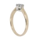 9ct Yellow Gold 0.20ct Brilliant Cut Diamond Cluster Ring