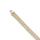 9ct Yellow Gold Gate Bracelet 7"