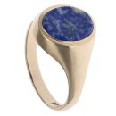 9ct Yellow Gold Lapis Lazuli Signet Ring