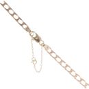 9ct Yellow Gold Square Curb Chain 26"