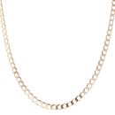 9ct Yellow Gold Curb Chain 22"