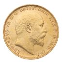 1903 Edward VII Large Head UK Full Sovereign Coin