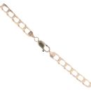 9ct Yellow Gold Square Curb Chain 20"