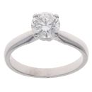 Platinum 1.00ct Diamond Solitaire Ring