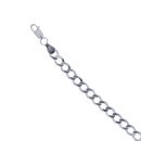 Silver Curb 8.5" Bracelet by Icesia