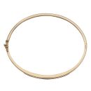 9ct Yellow Gold 0.40ct Brilliant Cut Diamond Bangle