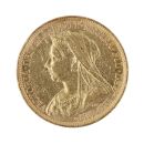 1894 Victoria Old Head Australia Full Sovereign Coin
