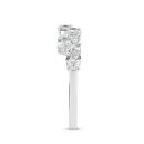 9ct White Gold 1.00ct Oval Cut Lab Grown Diamond Ring