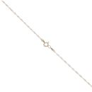 14ct Yellow Gold Child's Cubic Zirconia Crown Pendant & Chain