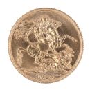 1914 George V Large Head UK Full Sovereign Coin