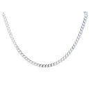 Silver Curb 20" Chain by Icesia