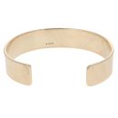 9ct Yellow Gold Plain Torque Bangle