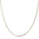 9ct Yellow Gold Curb Chain 18"