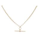 9ct Yellow Gold Belcher T-Bar Chain 20"