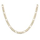 9ct Yellow Gold Figaro Chain 26"