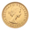 1968 Elizabeth II First Portrait UK Full Sovereign Coin