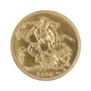 1913 George V Large Head UK Full Sovereign Coin