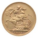 1899 Victoria Old Head UK Full Sovereign Coin