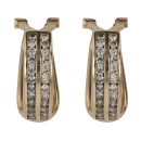 9ct Yellow Gold 0.50ct Brilliant Cut Diamond Earrings