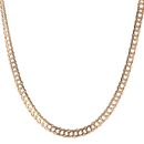 9ct Yellow Gold Double Curb Chain 24"